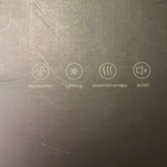 Black Aroma Diffuser/Humidifier - Picture 2 of 3